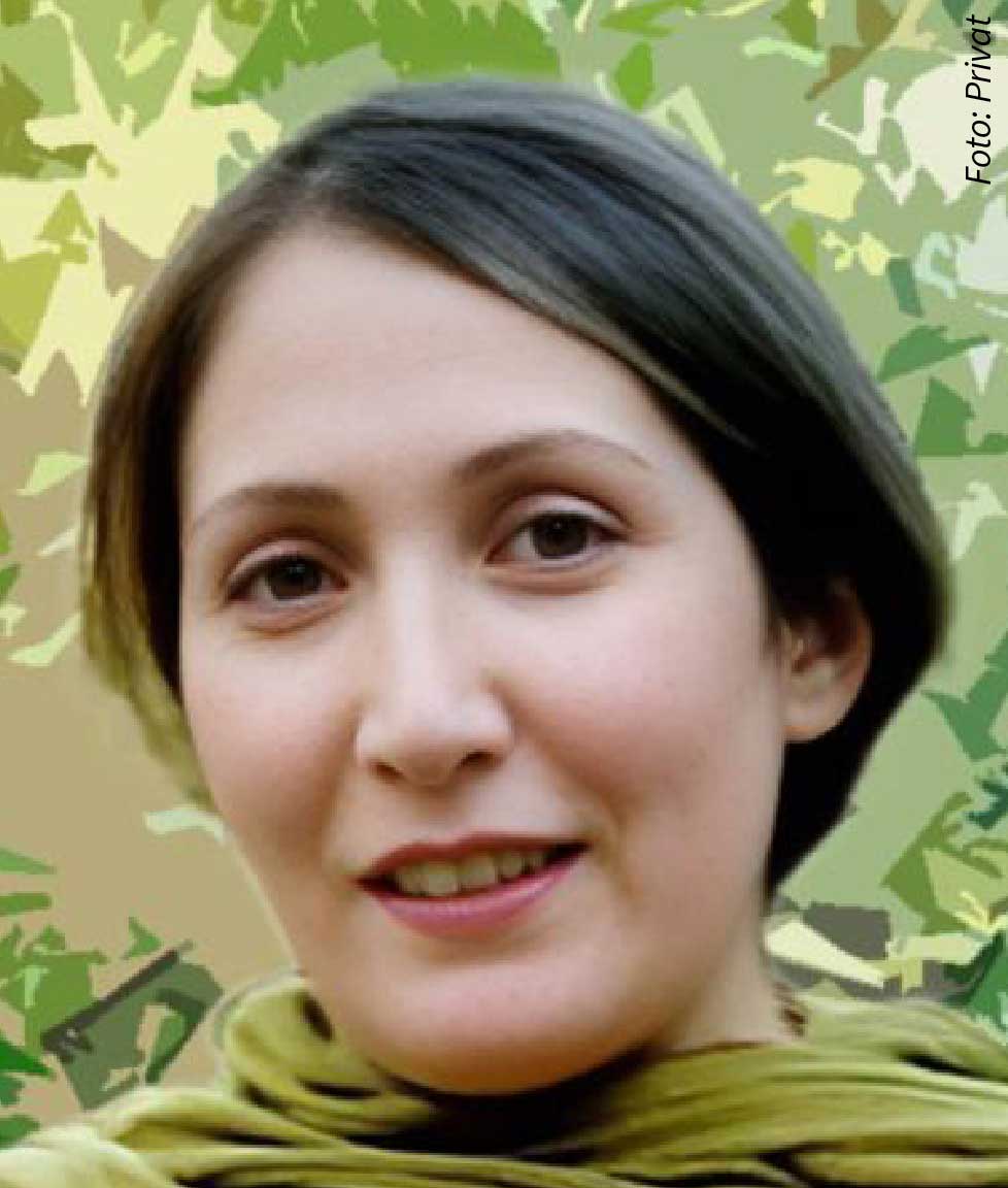 Portrait der iranischen Gewerkschafterin