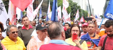 Protest gegen Bolsonaro