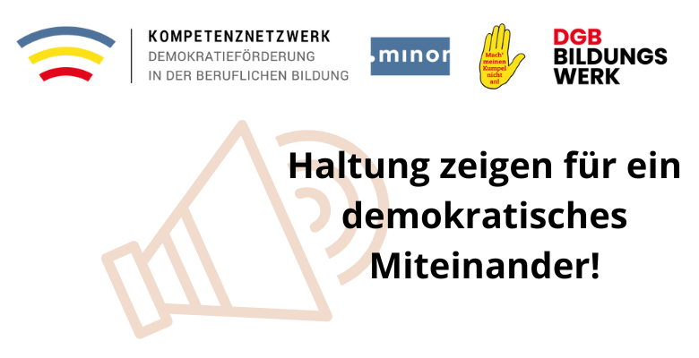 Haltung zeigen für ein demokratisches Miteinander